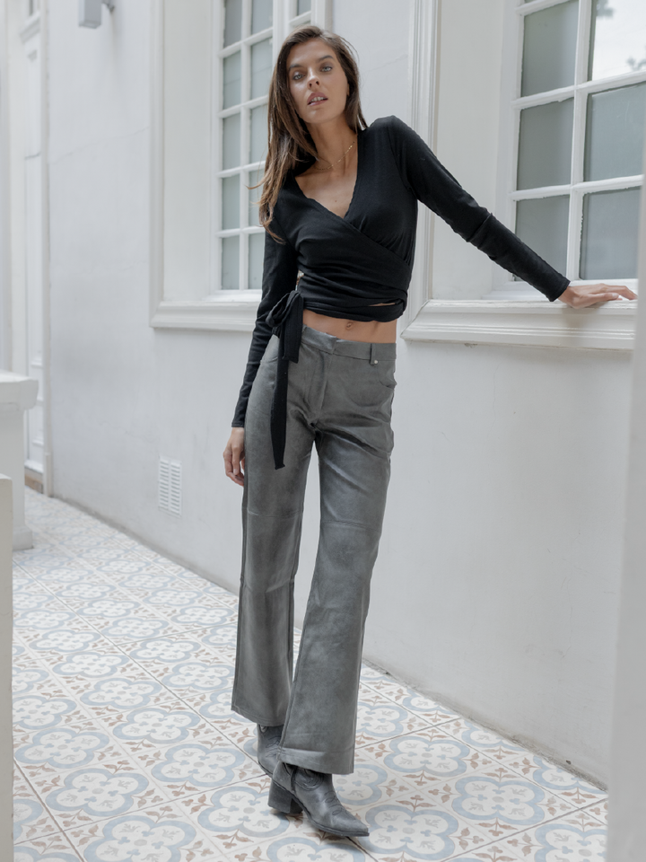 PANTALON LUCRECIA GRIS