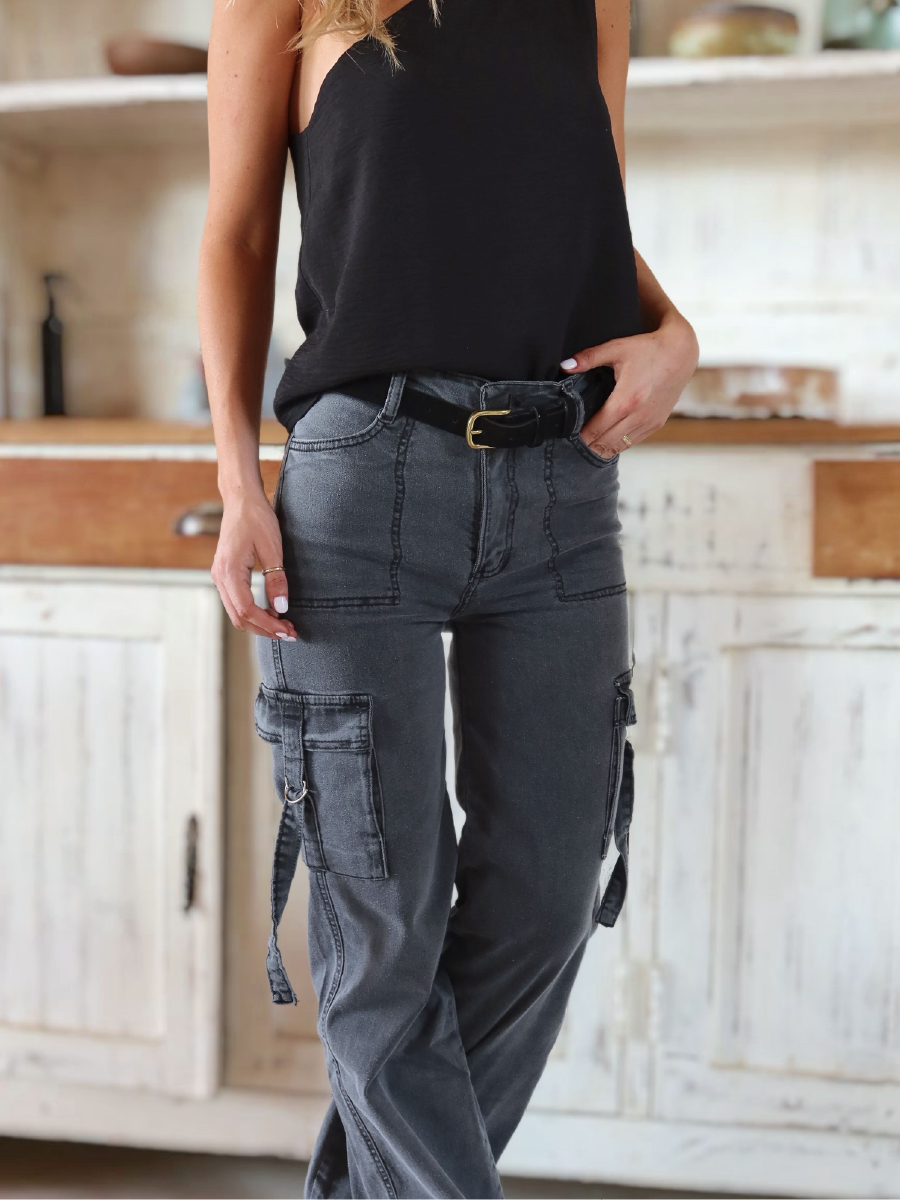 POCKET PANT GRIS