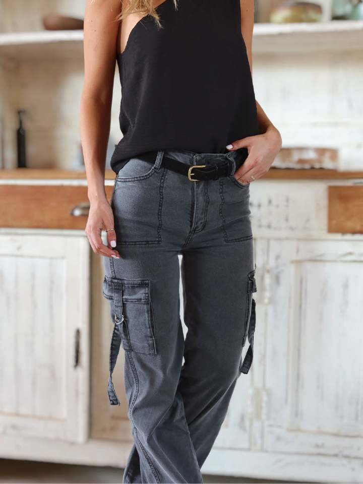 POCKET PANT GRIS