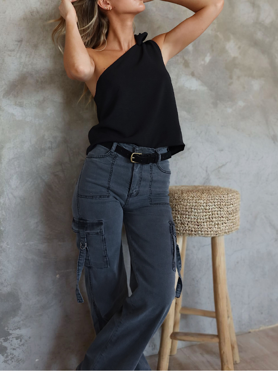 POCKET PANT GRIS