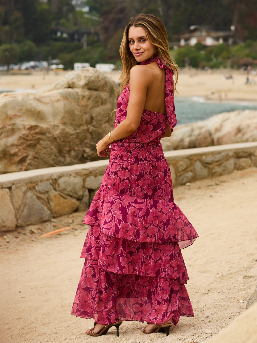 POLLERA AMBAR ROSADO