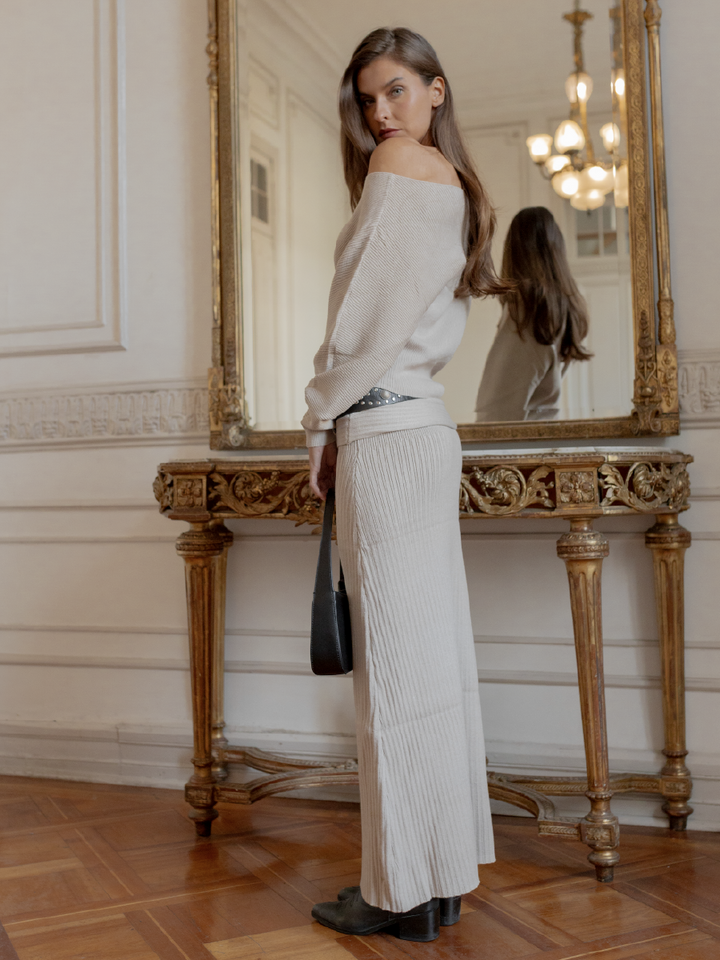 POLLERA LUANA TAUPE