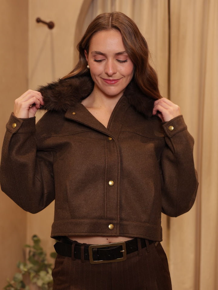 CHAQUETA CELINE CAFE