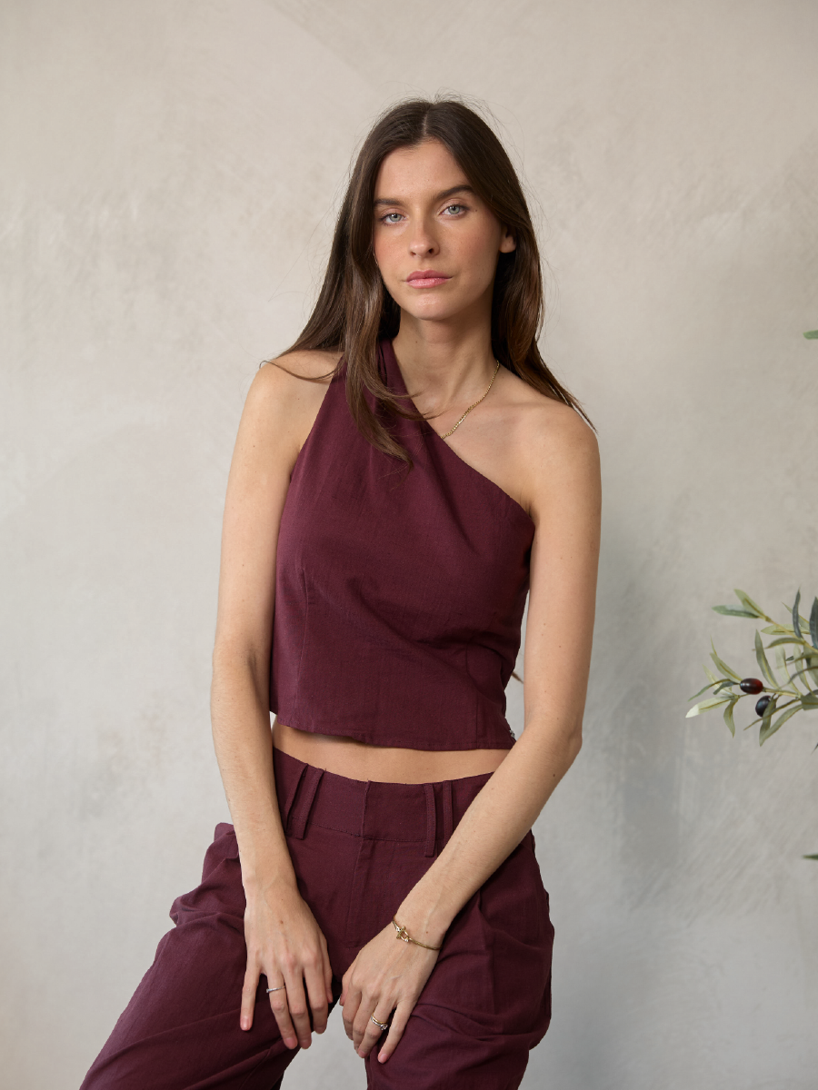 TOP AMAPOLA BURDEO