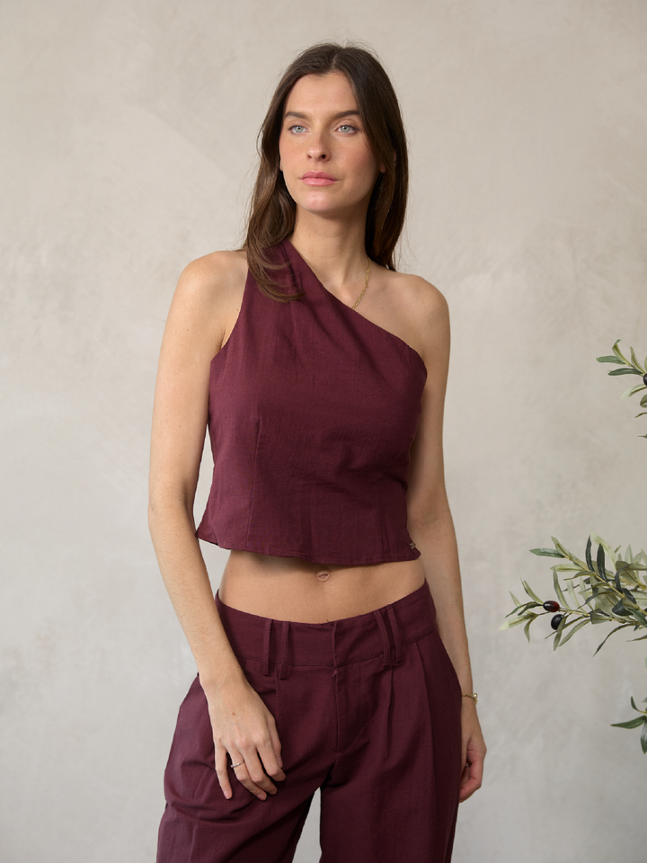TOP AMAPOLA BURDEO