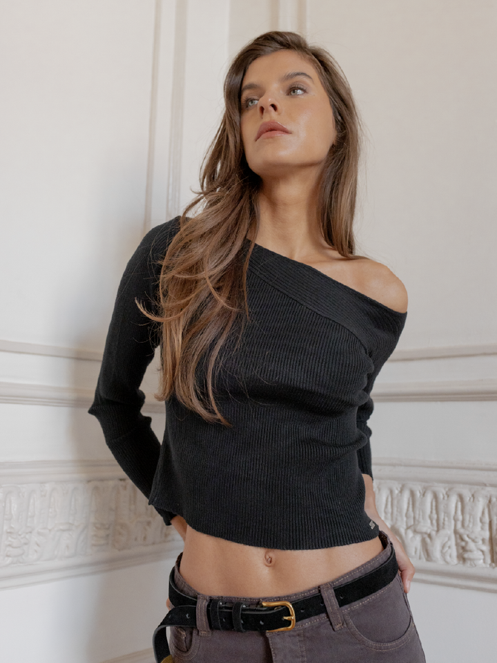 TOP NINA NEGRO
