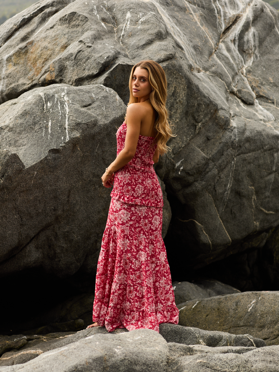 VESTIDO KAIA ROJO