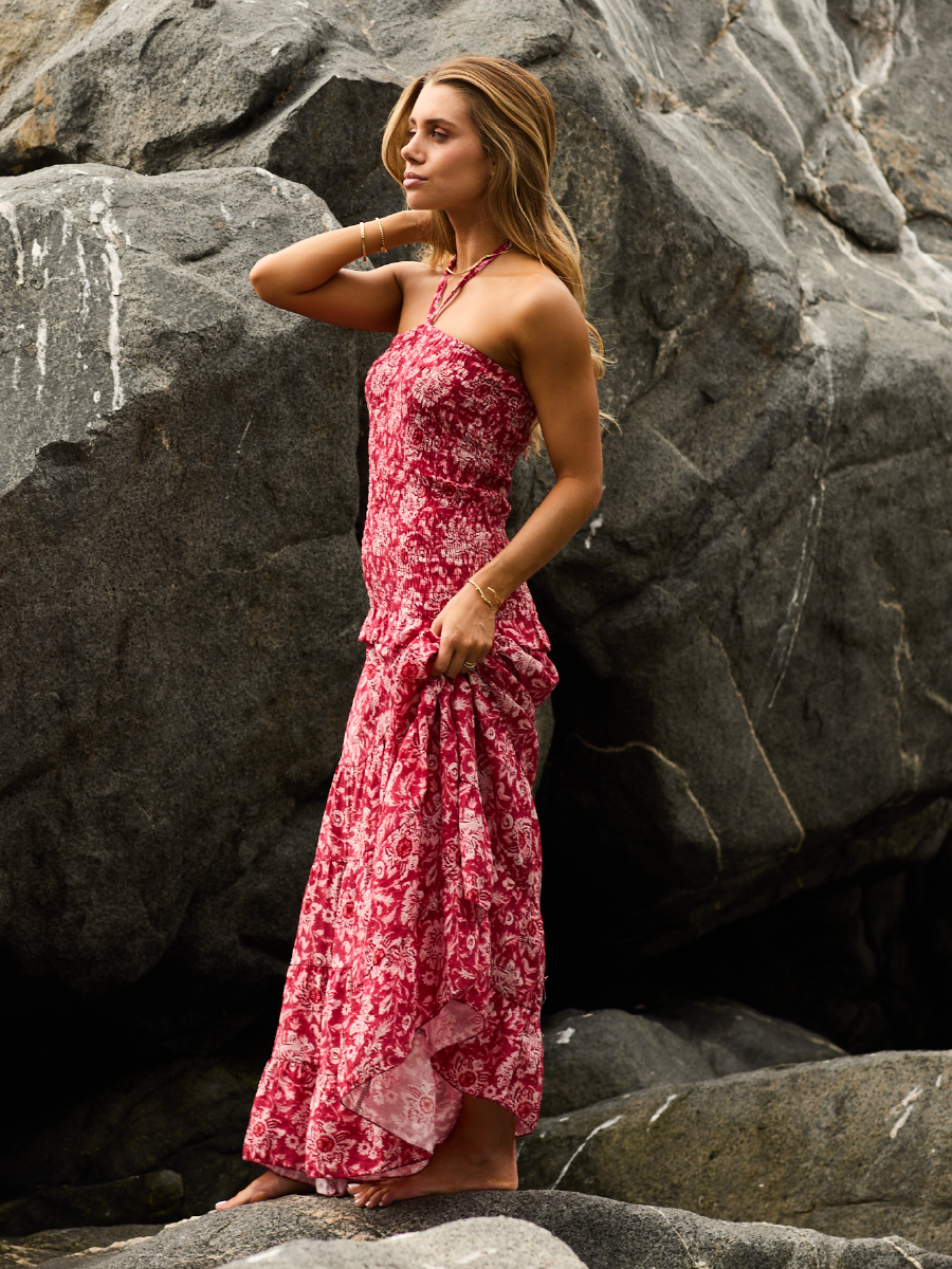 VESTIDO KAIA ROJO