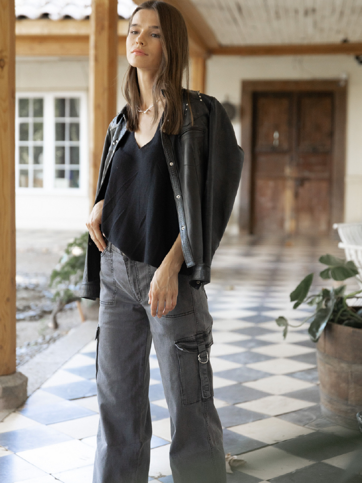POCKET PANT GRIS
