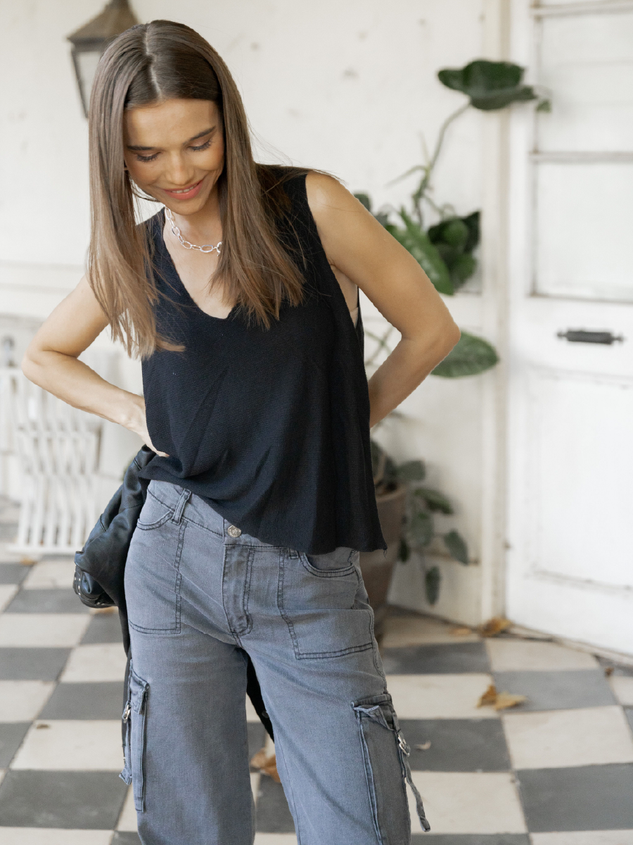 POCKET PANT GRIS